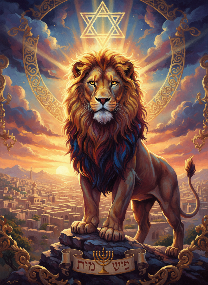 The Lion of Judah — majestic and holy
